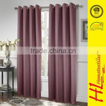 HLHT 6 years no complaint finished polyester jacquard curtain