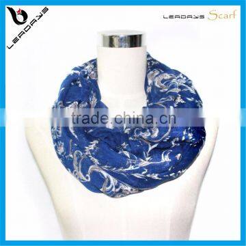 2015 hot selling fashion lady woven infinity scarf