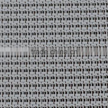 2016 top fire retardant polyester sunscreen fabric factory products Mocha weave 12% openness