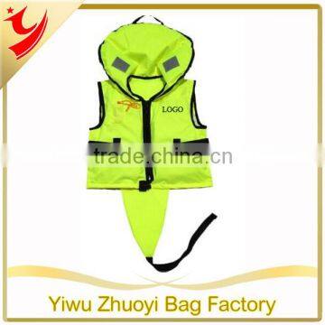 2015 beautiful design,suitable for children,more secure,with collar,with whistle children life jackets