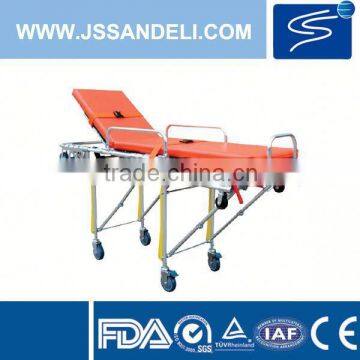 automatic loading stretcher trolley