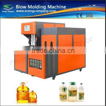 5L 600bph semi auto big bottle pet blow molding machine