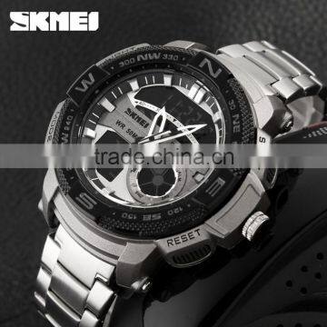 SKMEI Stylish Analogue Digital Watch photo-3
