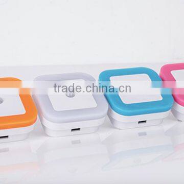 Color Changing LED Night Light Lamp,Motion Sensor LED Night Light Sensor,LED Night Light Wall Plug In photo-3