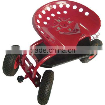 Environment Friendly Metal rolling garden caddy