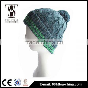 New men design knitted cashmere beanie