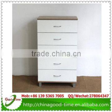 Knock down design wooden chest of drawresm,MDF chest of drawers