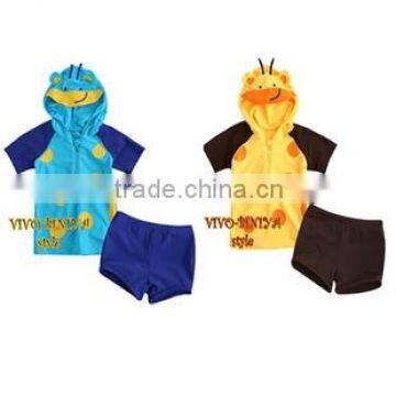 JPSKIRT201508038 The giraffe modelling kids swimwear fission pants swimsuit