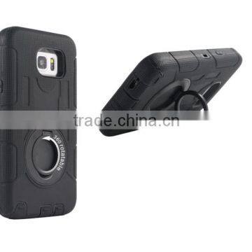 For Galaxy Note5 Case Holster Case Cover Dual Layer Armor Defender Protective Cover with kickstand ring holder Holster Case