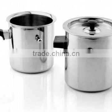 Stainless Steel Milk Boiler with Cover