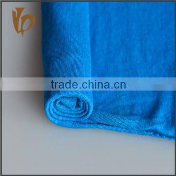 2015 new products 100% linen knitted jersey fabric for women shirt