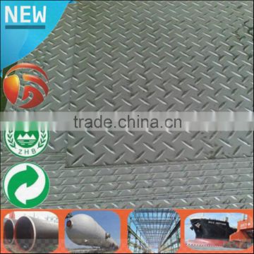 Checker Checkered steel plate 1.5mm thick carbon chequered tear drop steel plate Q235 mild steel plate