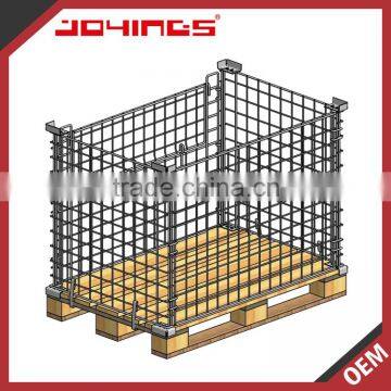 Wire Mesh Stackable Pallet Basket
