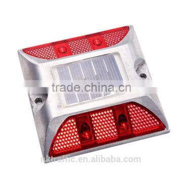 Traffic Security path dock LED aluminum solar road stud