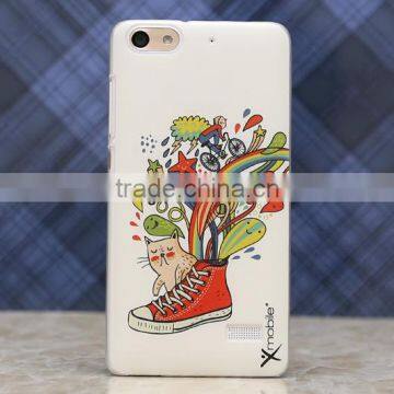 TPU PC UV printing gril image For HuaWei Honor 4C