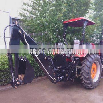 Belgium hot selling LW-8 55HP Tractor rear Mounted Backhoe with CE certificate