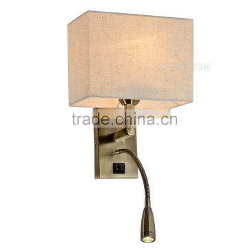 contract Bronze plated hotel bedside wall lamp,Bronze plated hotel bedside wall lamp,bedside wall lamp WL1089