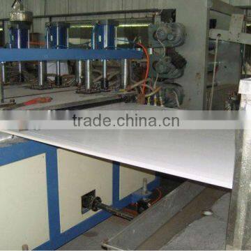 WPC foam sheet extruder machine