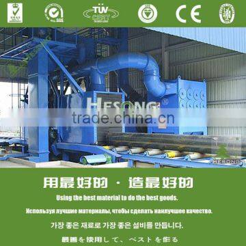 Cleaning Equipment Roller Conveyor Blast Machine for Profiles