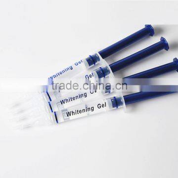 FDA Approved 3ml Hydrogen Peroxide Tooth Whitening Gel for Trays