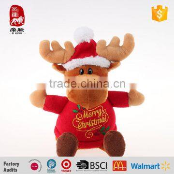 Christmas stuffed plush toy deer Christmas deer soft plush toy