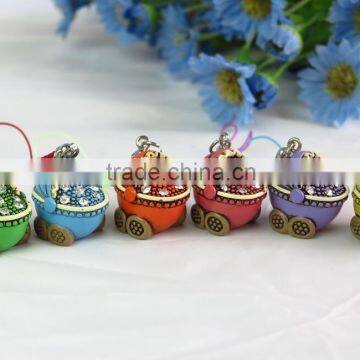 Baby Carriage Shape Fashion Cute Resin Scalar Energy Pendant