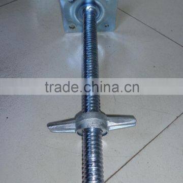 Cold Galvanized Hollow Scaffolding Jack Base/u Head photo-2