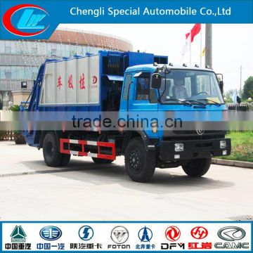 Factory price sale garbage vehicle DONGFENG 160HP Garbage Truck