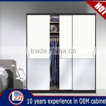 Customized wardrobe sliding door system