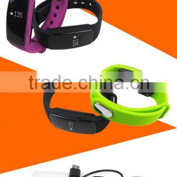 Update TW64 Heart Rate Bluetooth4.0 Smart Watch Sport Bracelet For IOS and Android phone