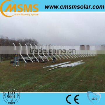 Ground metal structure system