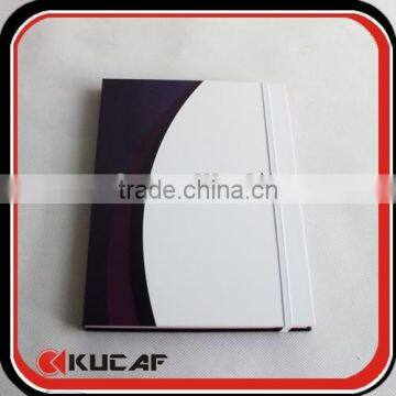 Hardcover four lined paper line notebook