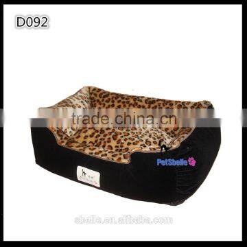 New Design Leopard Print Dog Bed