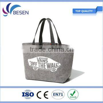 2016 New Fashion Eco-friendly Wool Felt hand bag