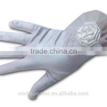 High Quality Satin Gloves For Women photo-6