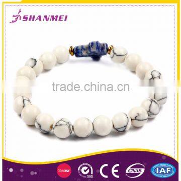 ODM OEM Available Blue Spot Unisex Bracelet Jewelry Men Beads photo-3