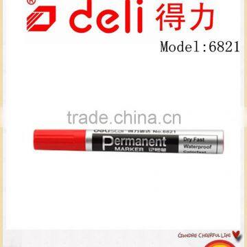 Deli Star Marker Pen Model 6821 red