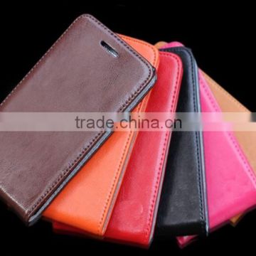 hot Specially Designed Leather Flip Case for Alcatel OT986/AK47