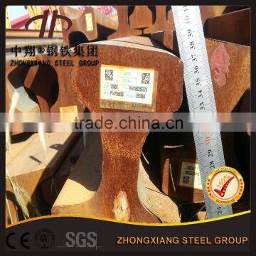 AS 1085 standard good price crane steel rails for sale in Dubai