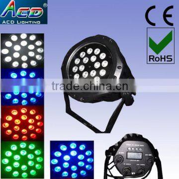 18*3in1 RGB full color waterproof led lights