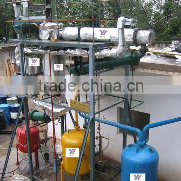 Continuously into the waste oil refined oil products used engine oil regenerate plant Recycling plant