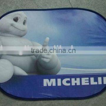 Tyvek side sunshades for promotional