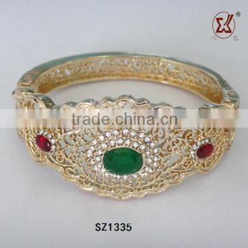 Wholesale moroccan jewelry festival items gold bangles