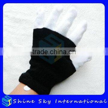 Customized Useful Acrylic Fiber Led Gloves photo-4