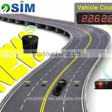 Rosim Long Range Vehicle Detector Car Presence Detection Sensor for traffic Counting System