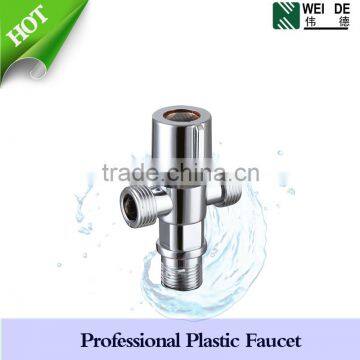 Best Price Plastic Chrome Surface Two Hole Water Angle Valve