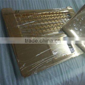 Luxury customized for macbook pro 24k gold plated housing parts , for macbook pro 24ct gold edition