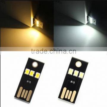 0.2W White/Warm White Mini USB Mobile Power Camping LED Light Lamp / mini LED USB lamp