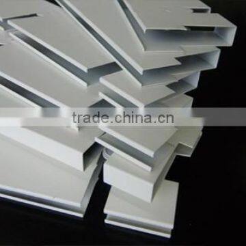 Cell Size 100mm*100mm Building Materials Open Aluminum Grid Design