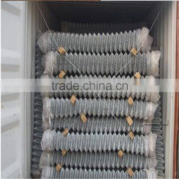 galvanized stainless steel used chain link fence panels for factory sale